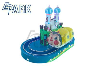 China Fiberglass Round Castle Train Kiddy Ride Machine Coin Operated for sale