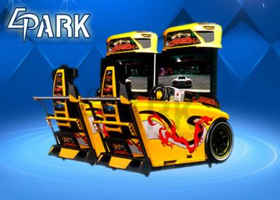 China 1 Player Racing Driving Simulator Games / Speed Car Racing Machine for sale