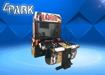 China Electronic Rambo i Arcade Shooting Arcade Game 2 Player / Light Gun Arcade Cabinet for sale