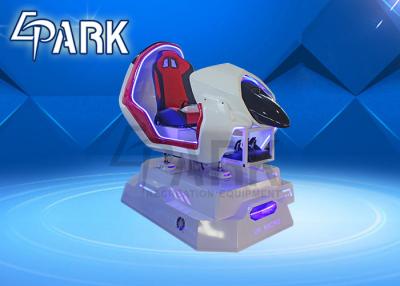 China EPARK Single-player VR Racing Ride Game center 9d virtual reality simulation rides vr racing car simulator in india for sale