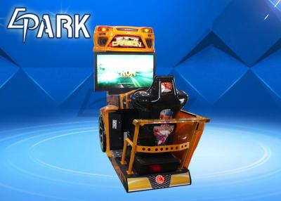 China High Speed Car Racing Video Arcade Game Machine Support 4 Players Competing Online for sale