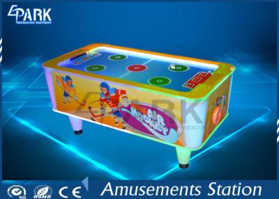 China Hypermarket Kids Coin Operated Game Machine / Mini Air Hockey Table for sale