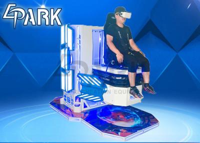 China Fiberglass And Plastic 9D VR Simulator /  2 Player Roller Coaster Arcade Machine for sale