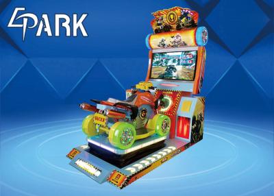 China Exciting Hardware Amusement Game Machines Full Motion Crazy Four Wheel Drive For Kids for sale