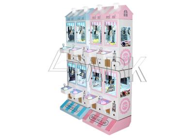 China Four people mini crane machine cheap price coin pusher doll crane machine free play for sale