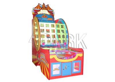 China Lottery Ticket Redemption Arcade Game Machine Panyu Super Carnival Coin Operated Throwing Balls Game for sale