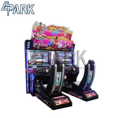 China Electronic Car Racing Arcade Machine / Racing Arcade Cabinet Twin Racing Car for sale