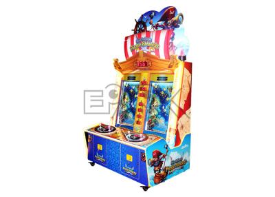 China Two Player Joystick Control Balance Ball Challenge lottery number balls Pirate Strategy Redemption Ticket Machine for sale