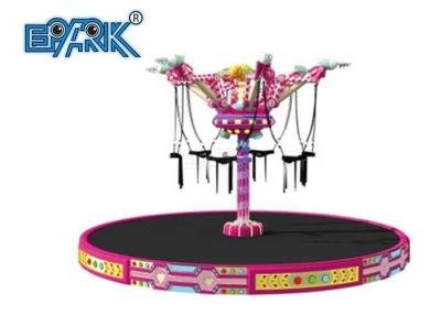 China Kids Adult Amusement Park Ride Equipment Round Euro Jumping Bungee Trampoline for sale