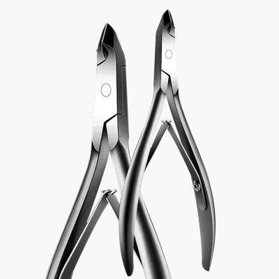 China 1Pcs Professional Right Hand Cuticle Nippers Scissors For Nail Trimmer Extremely Sharp Cuticle Stainless Steel Dead Skin Cutter Manicure Tool for sale