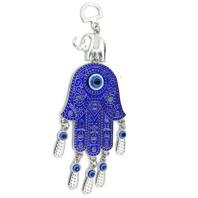 China Traditional Turkish Blue Wall Hanging Decor Evil Eye Nazar Dangling Amulets Ornament Car/Home/Garden/Key Chain Protection Lucky Gift for sale