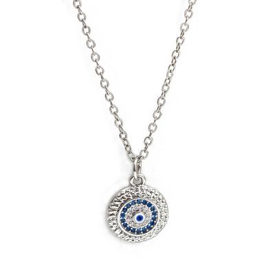 China Fashion Cheaper Classic Blue Evil Eye Glass Necklace Amulet Necklace Protection Against Evil/Danger/Disease for sale