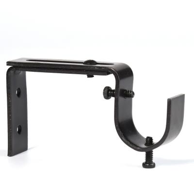 China Curtian Accessories Modern Single Curtain Rod Bracket for sale