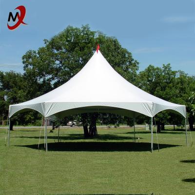 China Multi Side Party Tent For Wedding Party Catering With Strong Aluminum Frames Hexagon Tent for sale