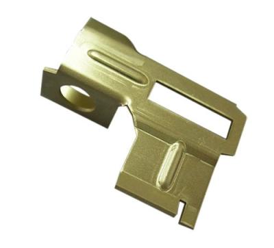 China Brass material Custom metal stamping parts for electronics industry, thickness 1.0-19mm for sale