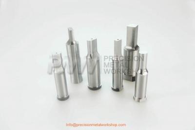 China Custom punches including ejecting punch for stamping dies, made of DC53, 1.2379, SKD11,SKH-9 for sale