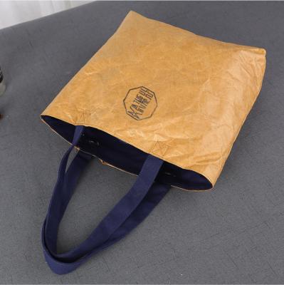 China Folding Fashional Personalized Customized Shopping Tyvek Beach Tote Bag Eco Friendly for sale