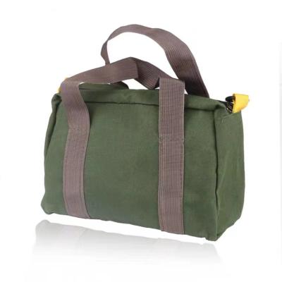 China Reusable Soft Tote Bag Recycled Canvas Electrician Travel Cotton Canvas Comfortable Simple Durable Handbag Organic Tool Bag for sale