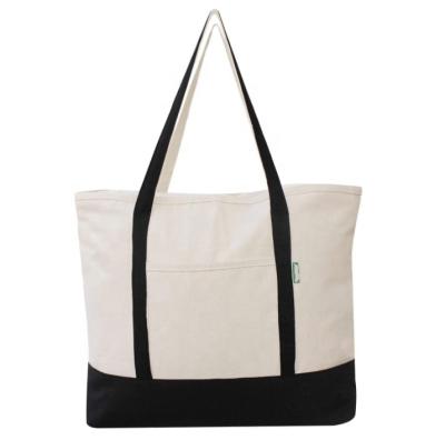 China Wholesale Reusable Reusable Heavy Duty Durable Reusable Shopping Organic Cotton Large Tote Bags for sale