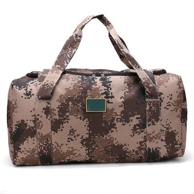 China Eco Friendly Water Resistant RPET Material Sports & Backpack Designer Luggage & Travel Bags Military Duffel Bag for sale