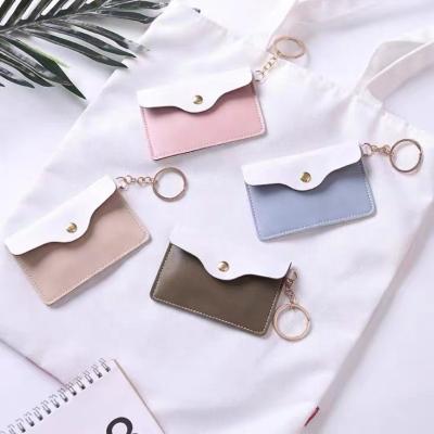 China Eco-friendly Promotion Gift Pouch Kids Mini Student Cute Personality Card Bag Money Wallet for sale