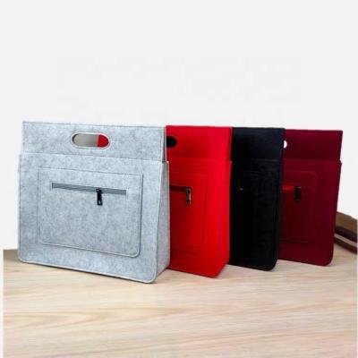 China Office Or Travel Multi Colors Bulk Handbags Felt Bag for sale