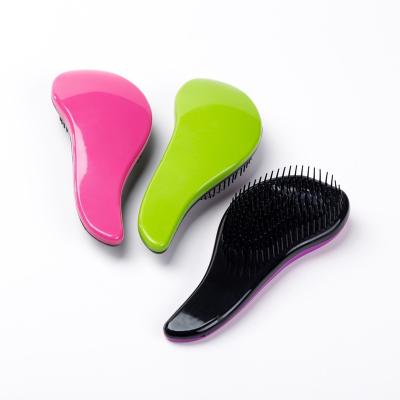 China Fashionable Portable Anti-Static Magic Plastic Handle Comb Household Appearance Haircare Hairbrush Salon Straightening Hairdressing Styling Comb for sale