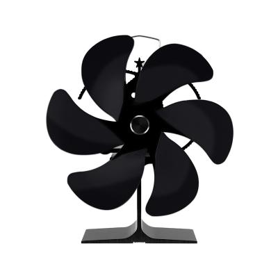 China Hotel High Heat Circulation Improved Heat Powered Stove Fan With No Electricity Top Stove Fan for sale