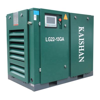 China De stationaire Dubbele Compressor van de Schroeflucht 30hp 3 Roterende Ingespoten Fase Elektrische Olie Te koop