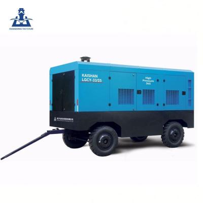 China 33m³/Min 2.5Mpa Diesel Air Compressor LGCY Two Pole Compression LGCY33/25 en venta