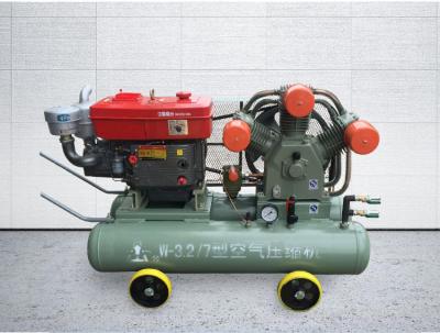 China Kompletter Luftkompressor Kaishan 3.2m3/Min 230l mit Jack Hammer For Mining Used zu verkaufen