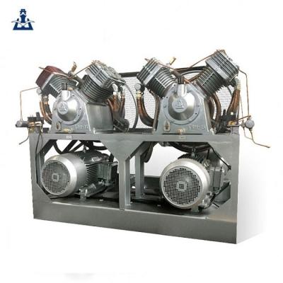 Chine 4*15KW 30 compresseur d'air électrique de ceinture de piston de la barre 170CFM pour le soufflement de bouteille à vendre