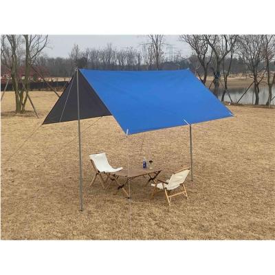 China Oxford Cloth Premium Quality Outdoor Camping Folding Tents Double Camp Loveseat With Canopy for sale