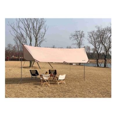 China Oxford Fabric Made In China Outdoor Folding Chair Camping Canopy Double Camp Loveseat With Canopy for sale