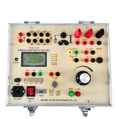 China Secondary Current Injection Test Set Single Phase Protection Relay Tester TEST-750 TEST-750 for sale