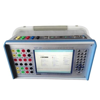 China 6 Phase Secondary Protection Injection Tester 6U6I Current Relay Tester Test630 for sale