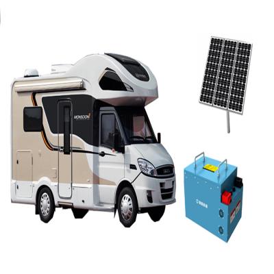 China Other Longvolt Large Capacity RV Portable Solar Power Generator With Lithium Battery for sale