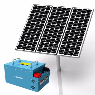 China Other Longvolt Portable Large Capacity Solar Powered Energy Lithium Battery Pack For RV 10 Lithium Iron Phosphate Lithium Ion MPPT for sale