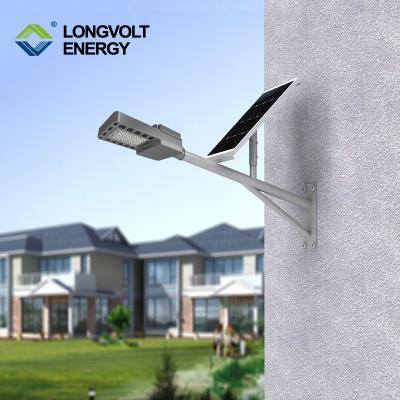 China ROAD Longvolt IP65 Waterproof All-in-Two 50W Solar Led Street Light With Lithium Battery Pack for sale