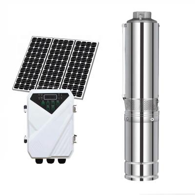 China High Quality Solar Irrigation Longvolt 200W 300W 400W DC Submersible Pump For Irrigation for sale