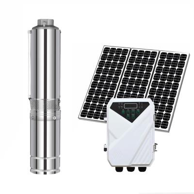 China Agriculture Longvolt Factory Price 200W 300W 400W DC Solar Submersible Pump For Agriculture for sale