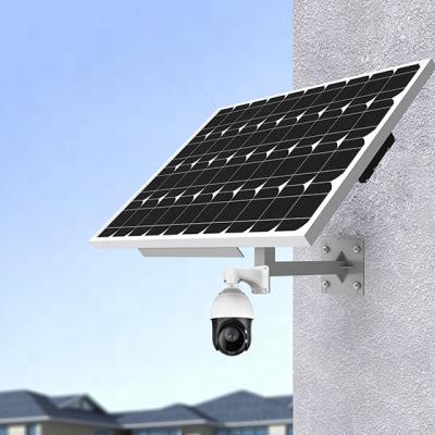 China Siren LONGVOLT ENERGY 4G WIFI Outdoor Solar Powered CCTV Security IP Camera System for sale