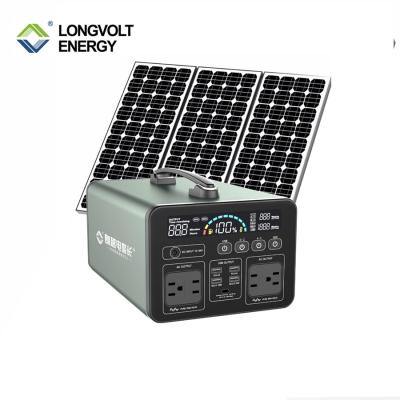 China Longvolt UAW500 Home Hot Selling 500W Portable Solar Power Generator For Home Appliance for sale