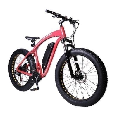 China Aluminum alloy fat tire cheap electric bike sold adult fat tire electric bike wholesale for sale