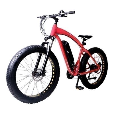 China Aluminum alloy popular fat tire bicycle mountain environmental protection electric bicycle for sale