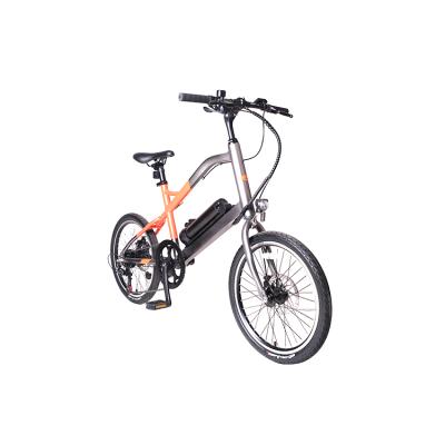 China Aluminum alloy 7 speed lithium battery power aluminum alloy city leisure electric bicycle for sale