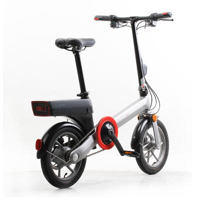 China 2020 New Design 14 Inch 250W Aluminum Alloy Smart Ebike Folding Portable E-Bike Electric Bicycles for sale