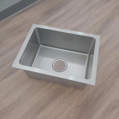 China Without Faucet Super Quality Wholesale Stainless Steel Counter Top Wash Basin for sale