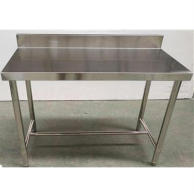 China For Commercial Kitchen Food Service Stainless Steel Work Table With Cross Bracing for sale