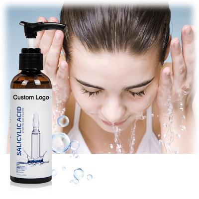 China Vegan Organic Whitening Foam Private Label 100ml Acne Treatment Cleanser Exfoliating Acne Salicylic Acid Face Wash Facial Cleanser For Women Men for sale